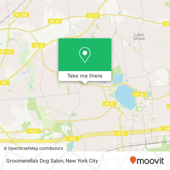 Groomerella's Dog Salon map