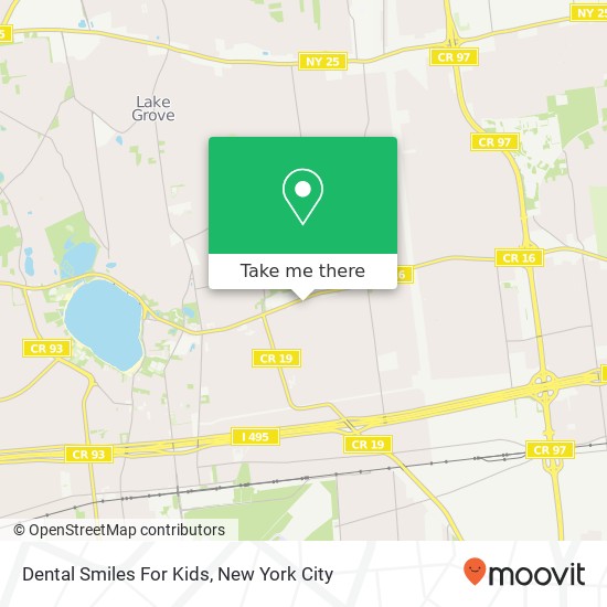 Mapa de Dental Smiles For Kids