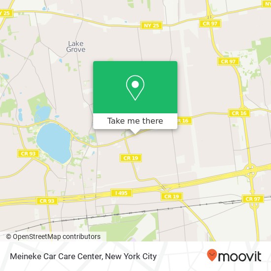 Meineke Car Care Center map