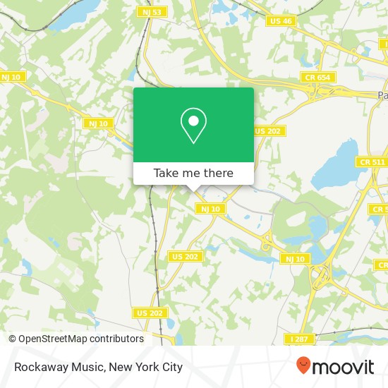 Rockaway Music map