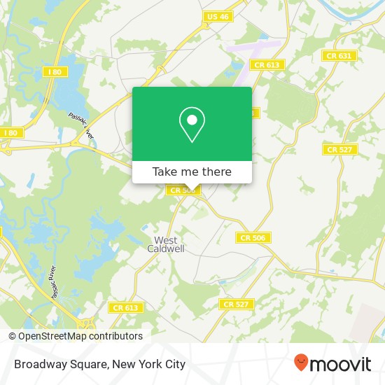 Mapa de Broadway Square