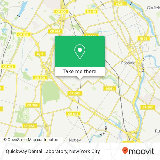 Quickway Dental Laboratory map