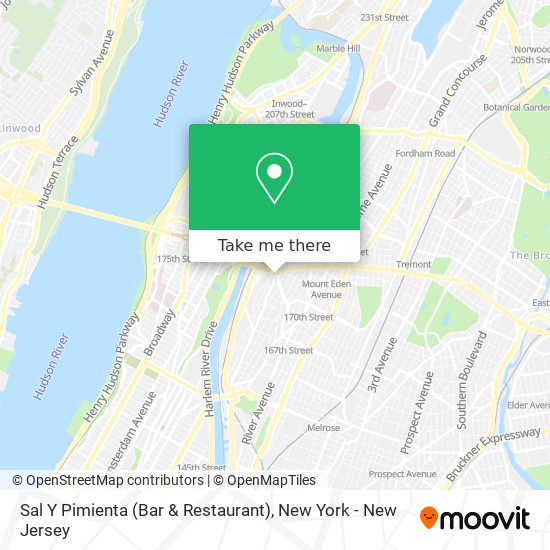 Sal Y Pimienta (Bar & Restaurant) map