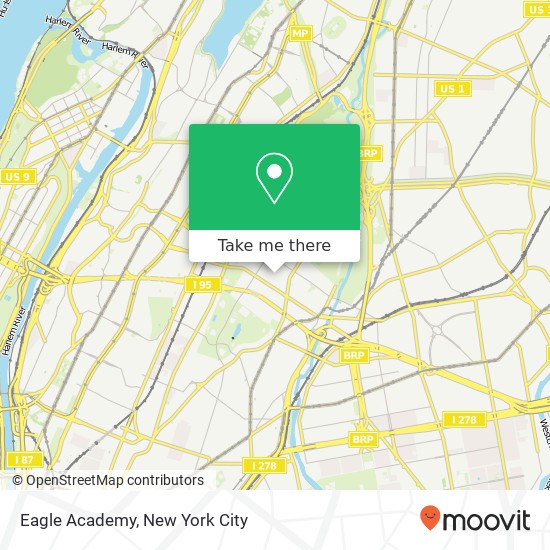 Mapa de Eagle Academy