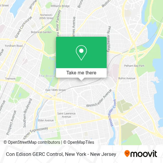 Con Edison GERC Control map
