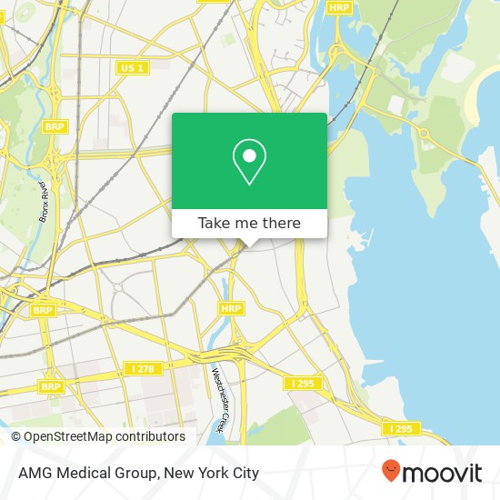 Mapa de AMG Medical Group