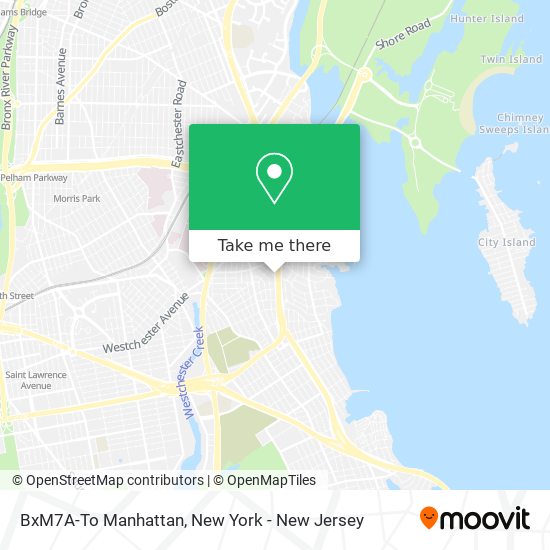 Mapa de BxM7A-To Manhattan