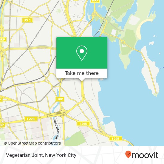 Vegetarian Joint map
