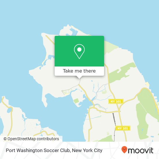 Port Washington Soccer Club map