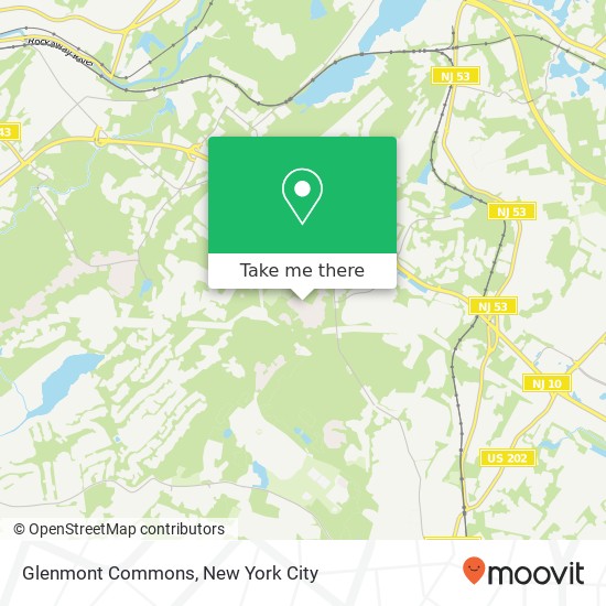 Glenmont Commons map