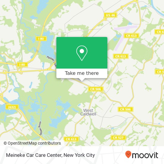 Meineke Car Care Center map