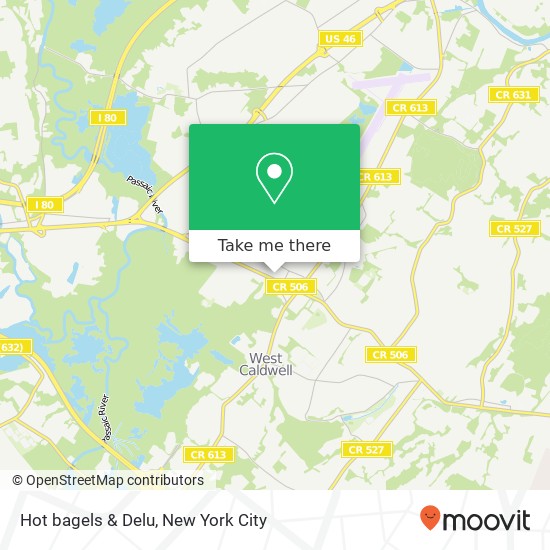 Mapa de Hot bagels & Delu