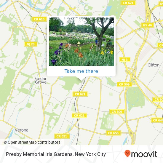 Mapa de Presby Memorial Iris Gardens