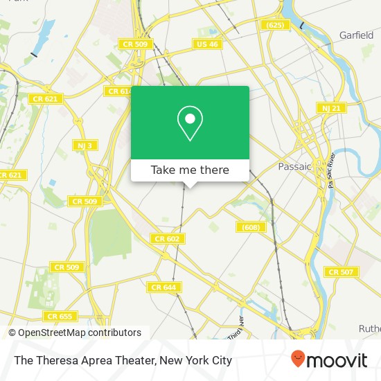 Mapa de The Theresa Aprea Theater