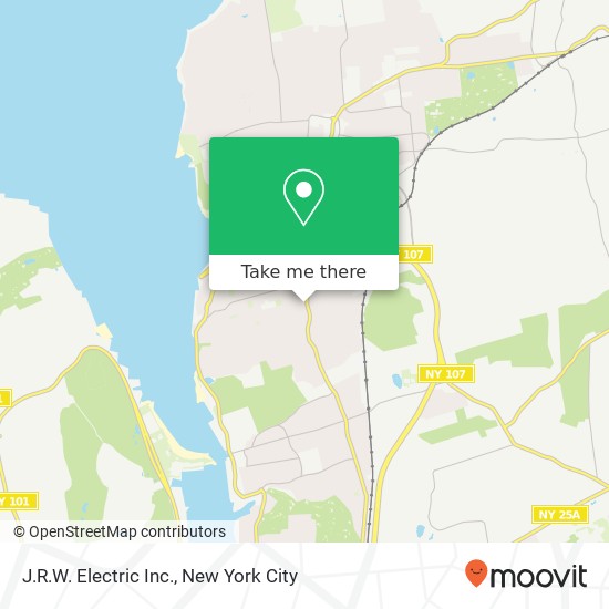 J.R.W. Electric Inc. map