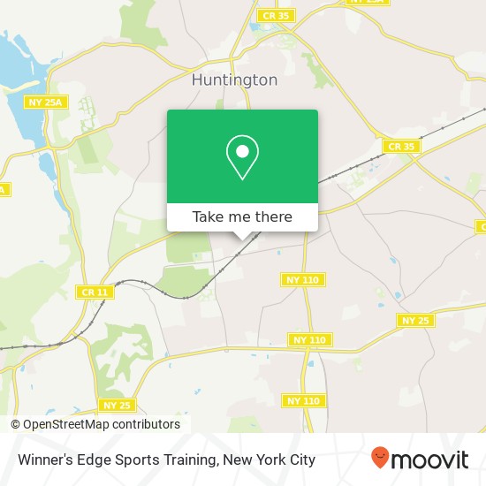 Winner's Edge Sports Training map