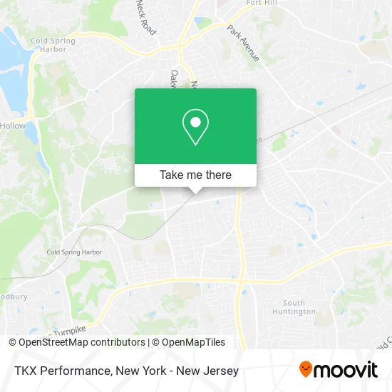 TKX Performance map