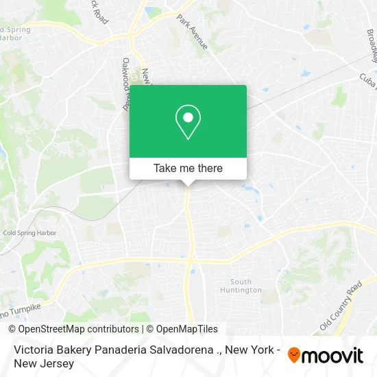 Victoria Bakery Panaderia Salvadorena . map