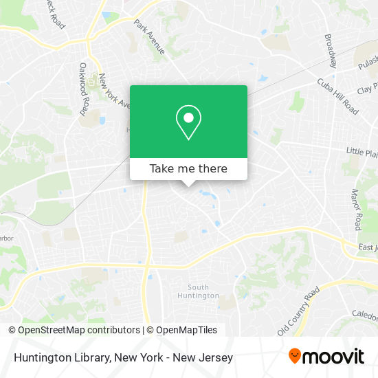 Mapa de Huntington Library
