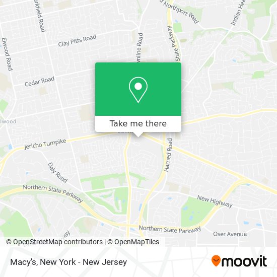 Macy's map