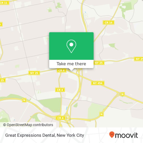 Mapa de Great Expressions Dental