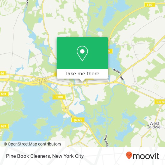 Pine Book Cleaners map