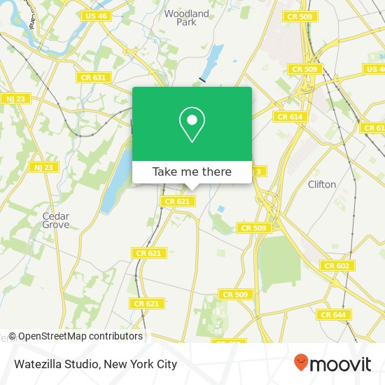 Watezilla Studio map