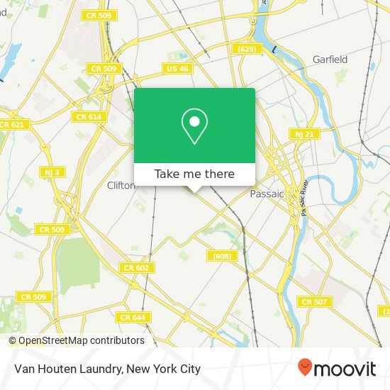 Mapa de Van Houten Laundry