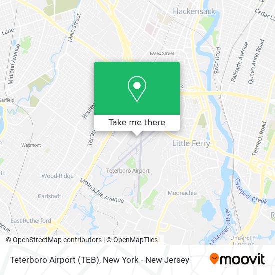 Teterboro Airport (TEB) map