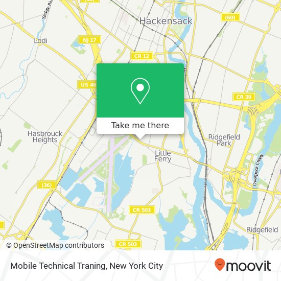 Mapa de Mobile Technical Traning