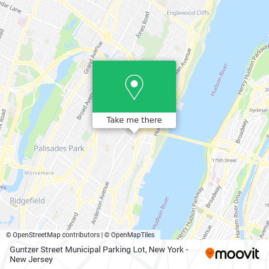 Mapa de Guntzer Street Municipal Parking Lot