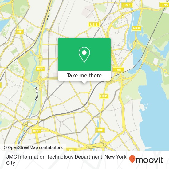 JMC Information Technology Department map