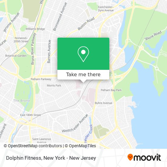 Dolphin Fitness map