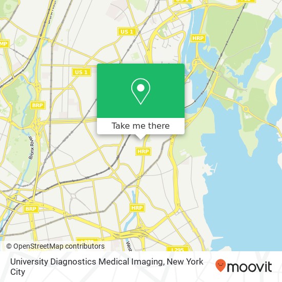 Mapa de University Diagnostics Medical Imaging