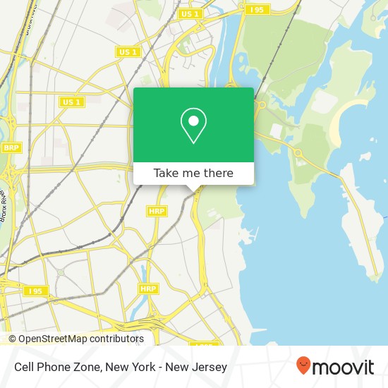 Cell Phone Zone map