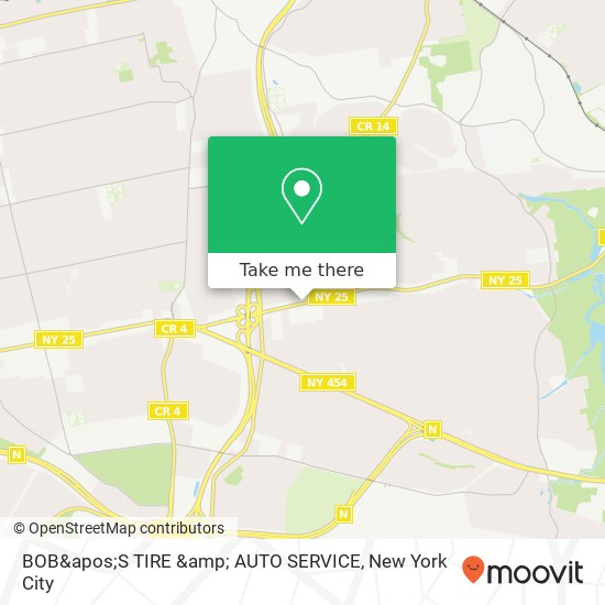 BOB&apos;S TIRE &amp; AUTO SERVICE map