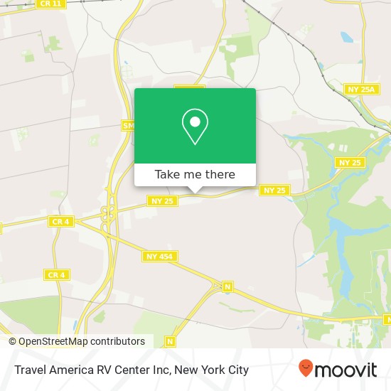 Mapa de Travel America RV Center Inc