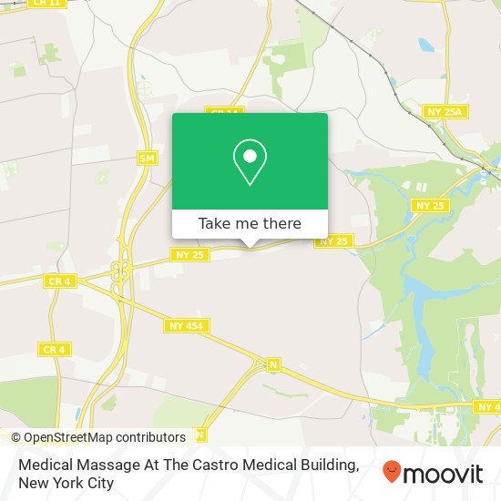 Medical Massage At The  Castro Medical Building map