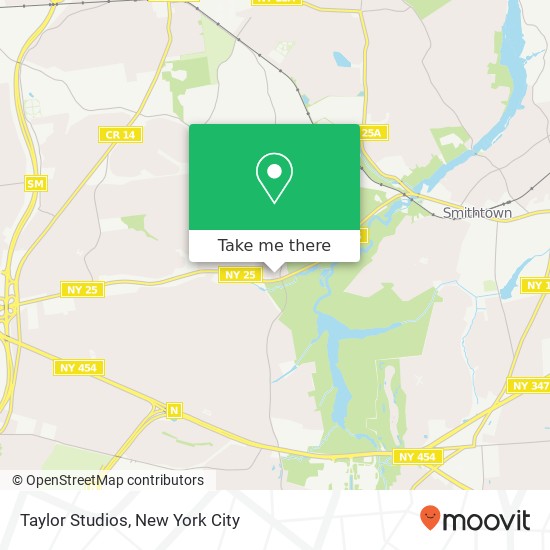 Mapa de Taylor Studios