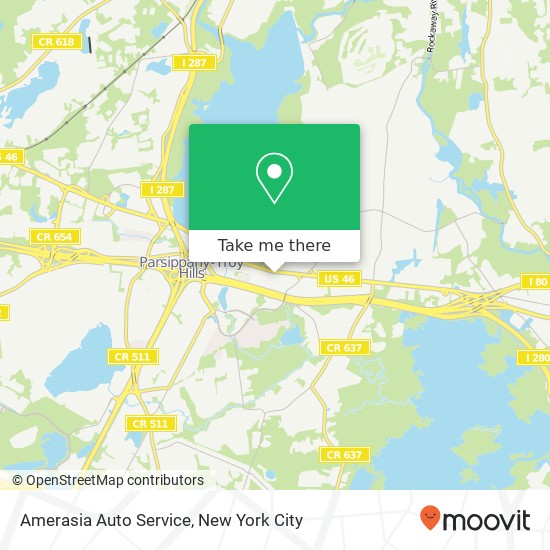 Amerasia Auto Service map