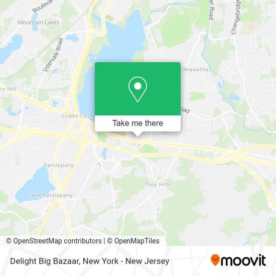 Delight Big Bazaar map