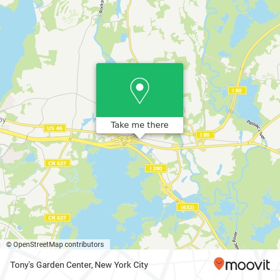 Mapa de Tony's Garden Center