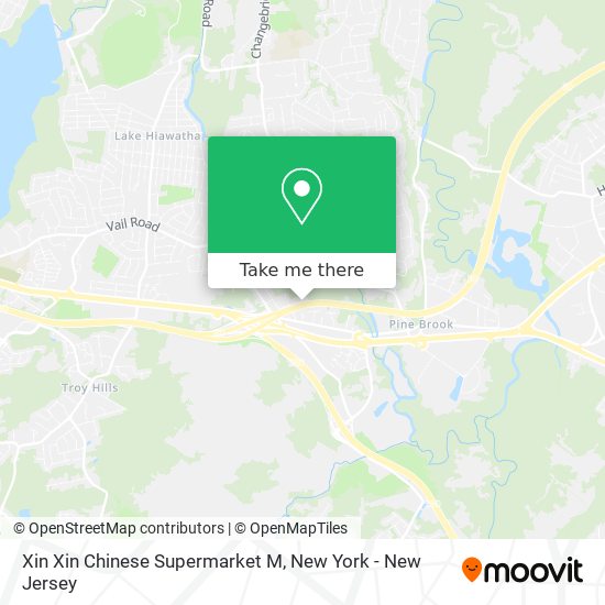 Mapa de Xin Xin Chinese Supermarket M