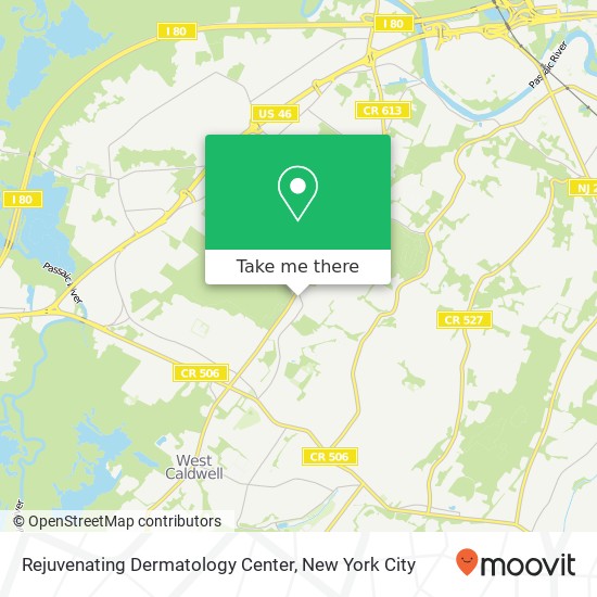 Mapa de Rejuvenating Dermatology Center