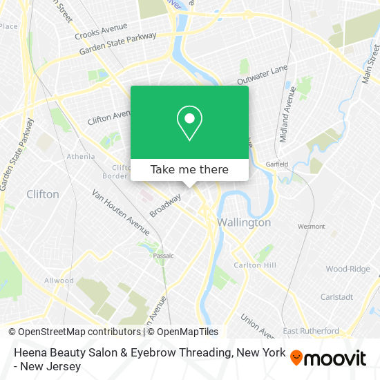 Mapa de Heena Beauty Salon & Eyebrow Threading