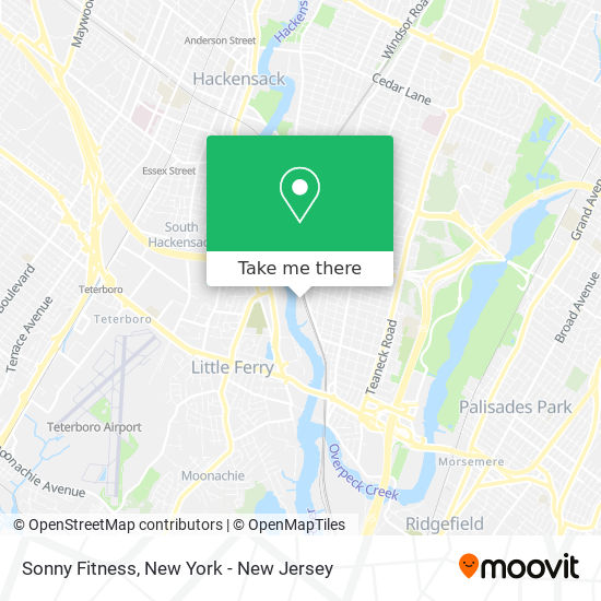 Sonny Fitness map