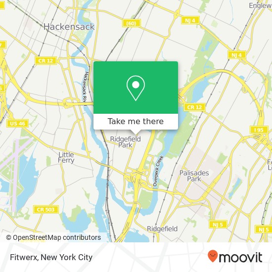 Fitwerx map