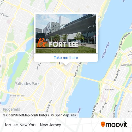 How to get to fort lee in Fort Lee, Nj by Bus or Subway?