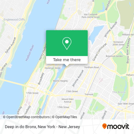 Mapa de Deep in do Bronx