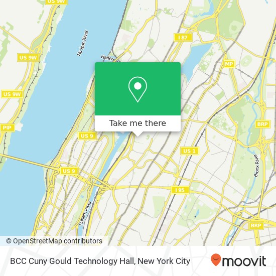 BCC Cuny Gould Technology Hall map